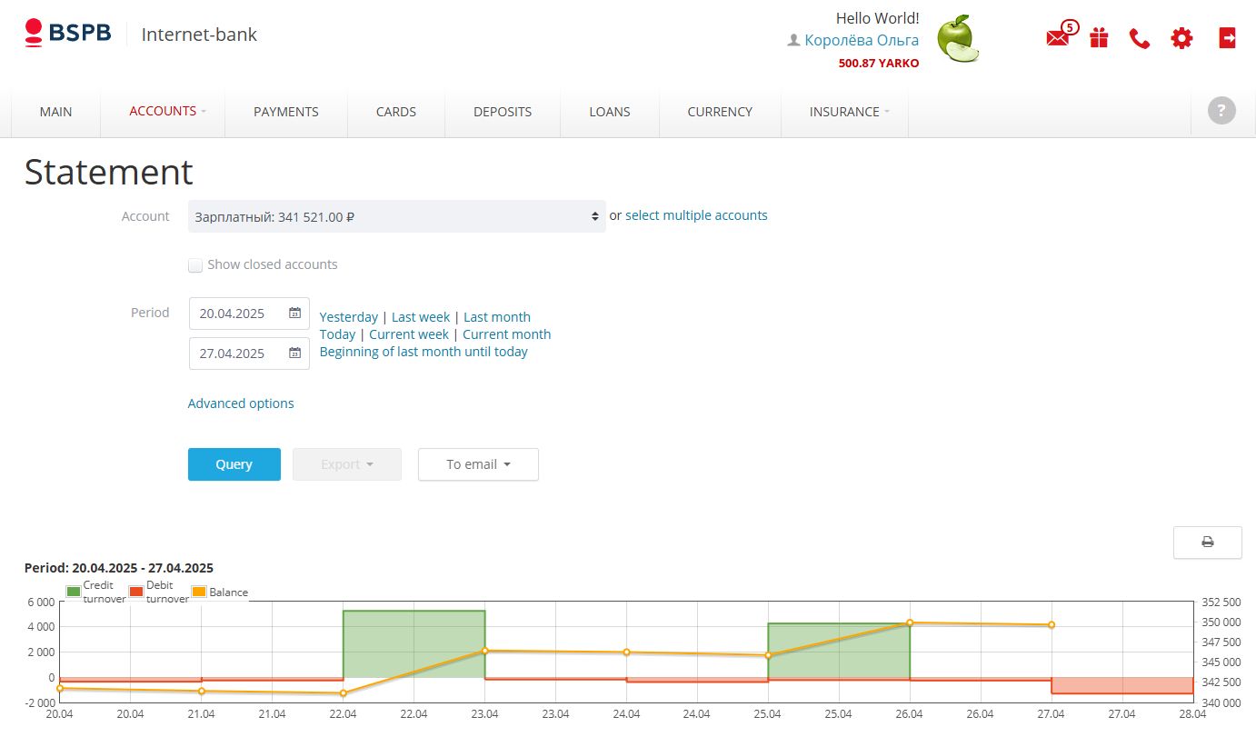 Internet Banking for business